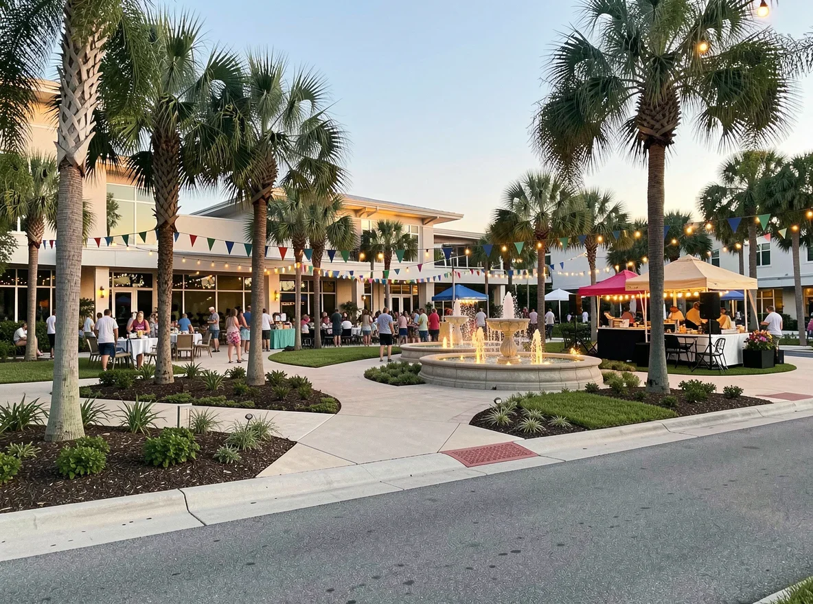 Community setting in Coconut Creek