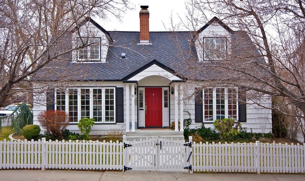 I see a red door ... 