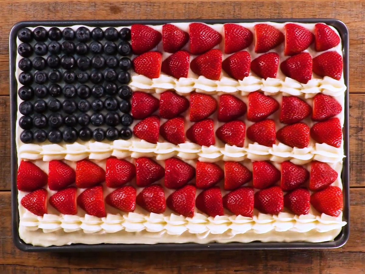 Flag Cake