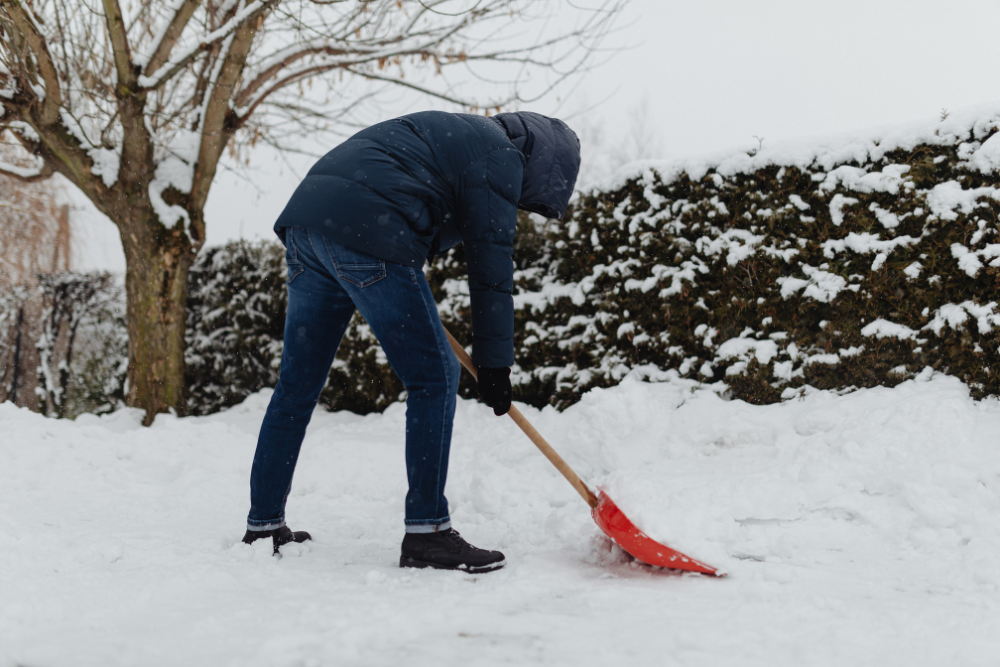 winter curb appeal