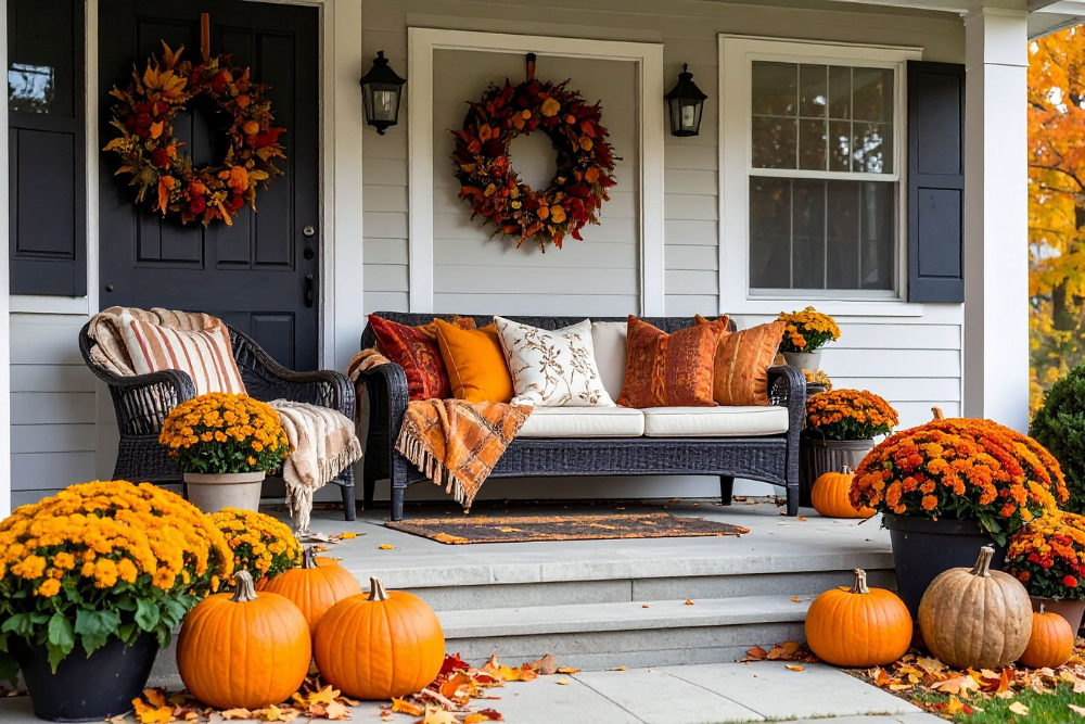 Fall Porch Decor Trends in the South