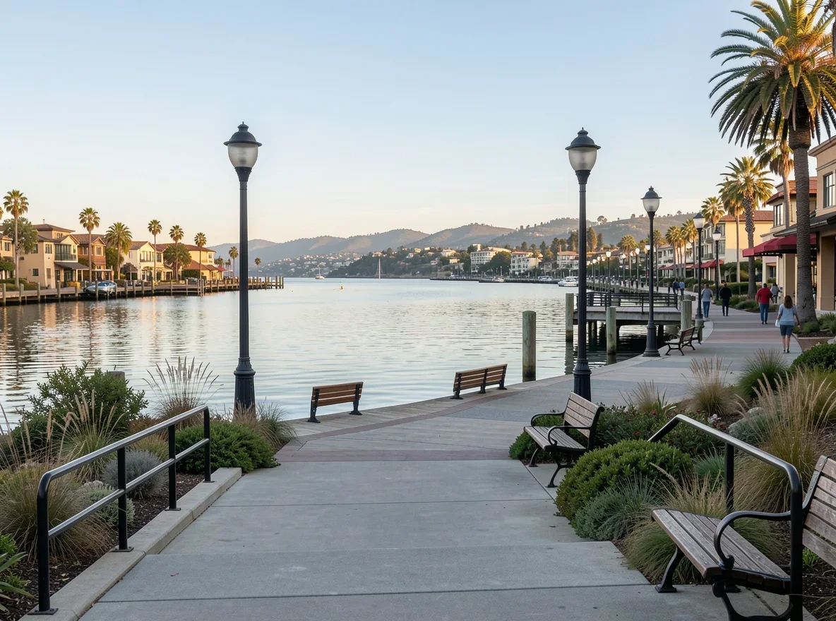 Waterfront view in Hercules