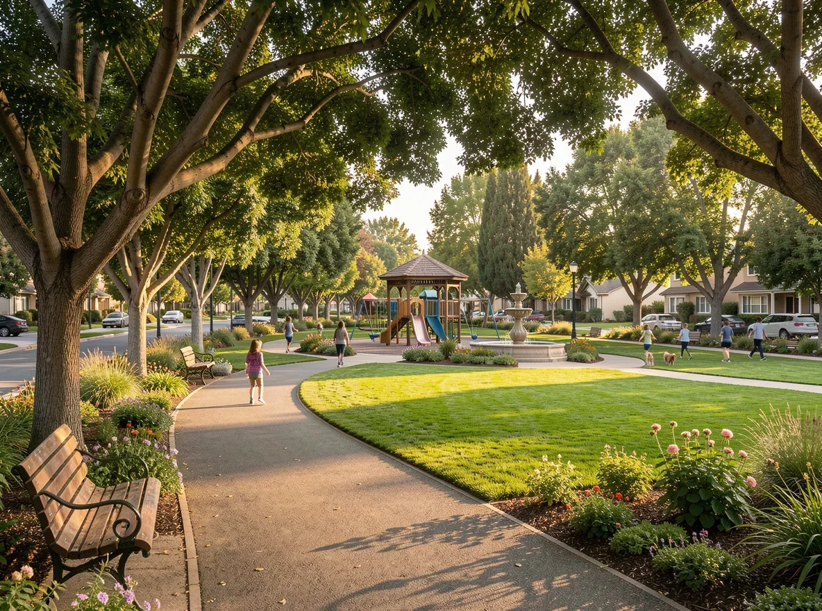 Neighborhood park in Hercules, California