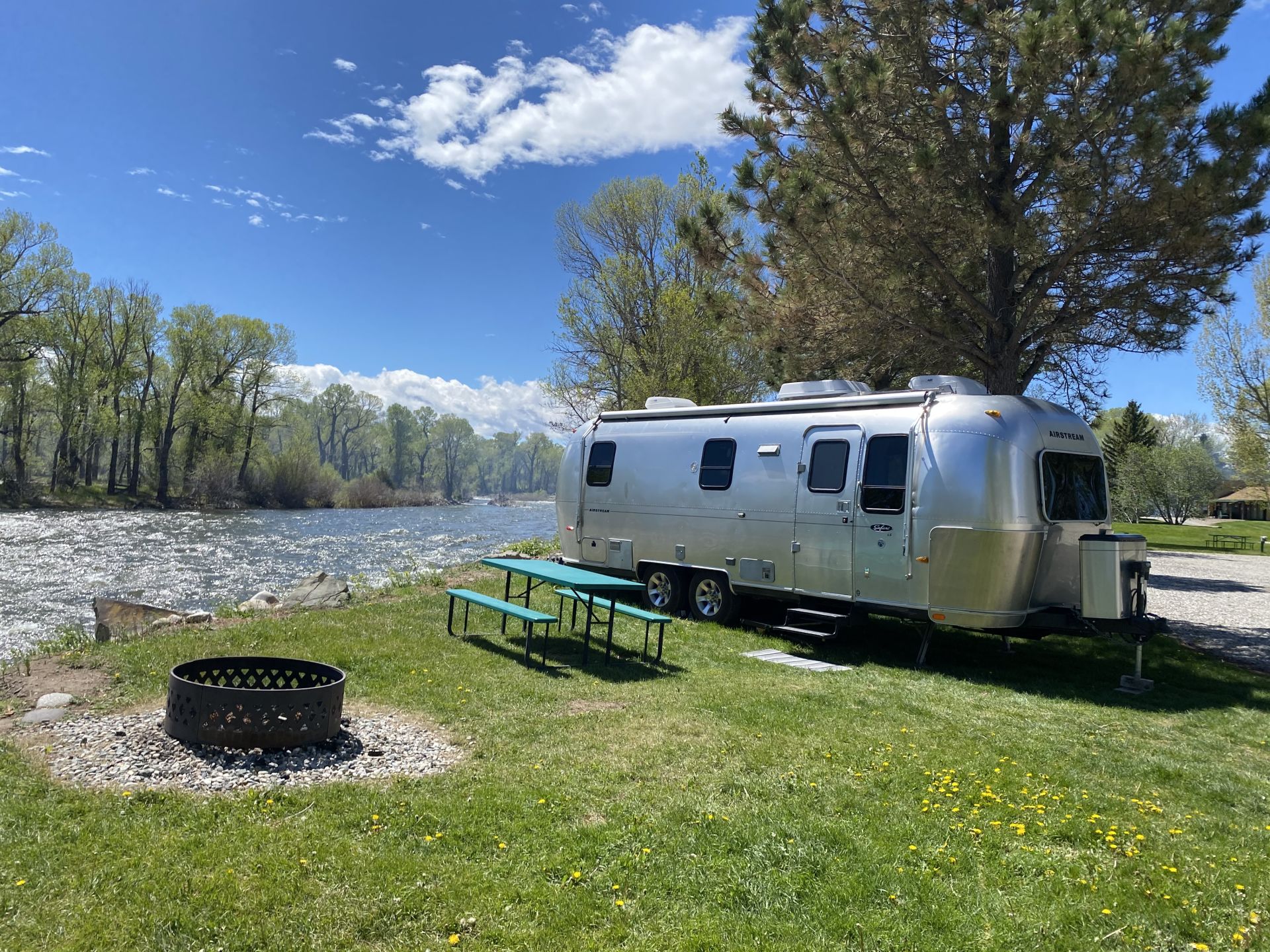 Boulder River campsite