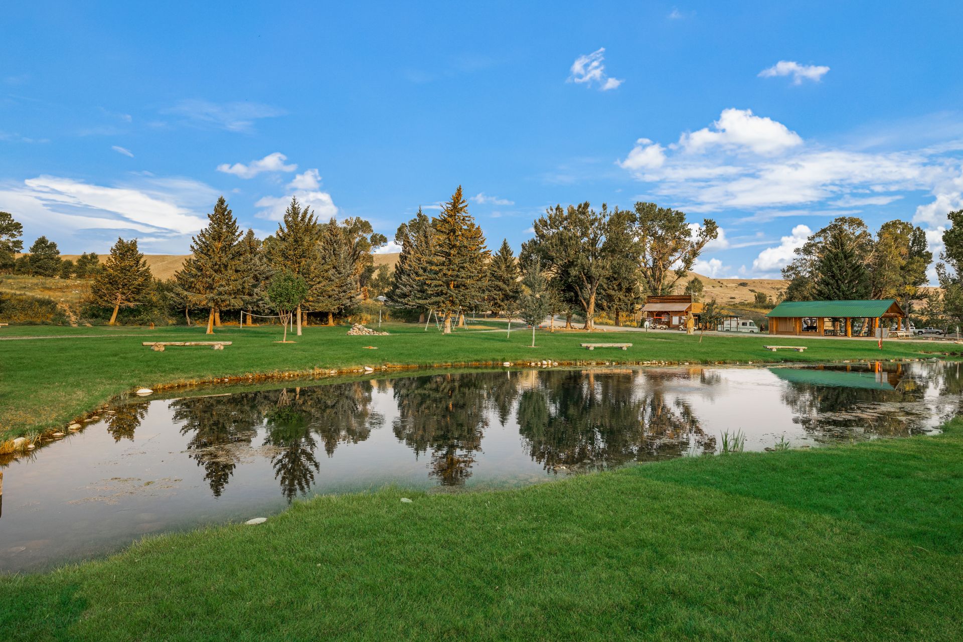 Two Spring fed trout ponds