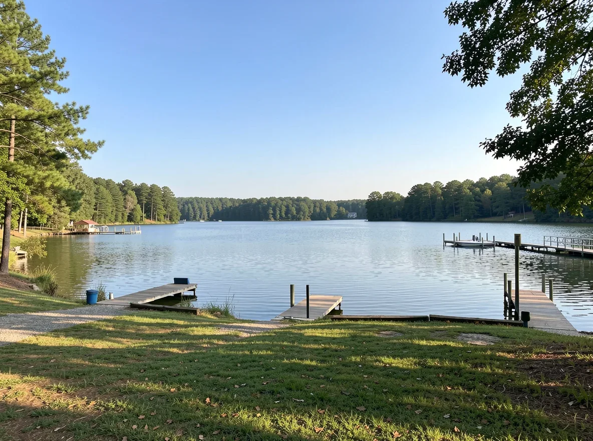 Lake Lanier recreation near Buford, Georgia