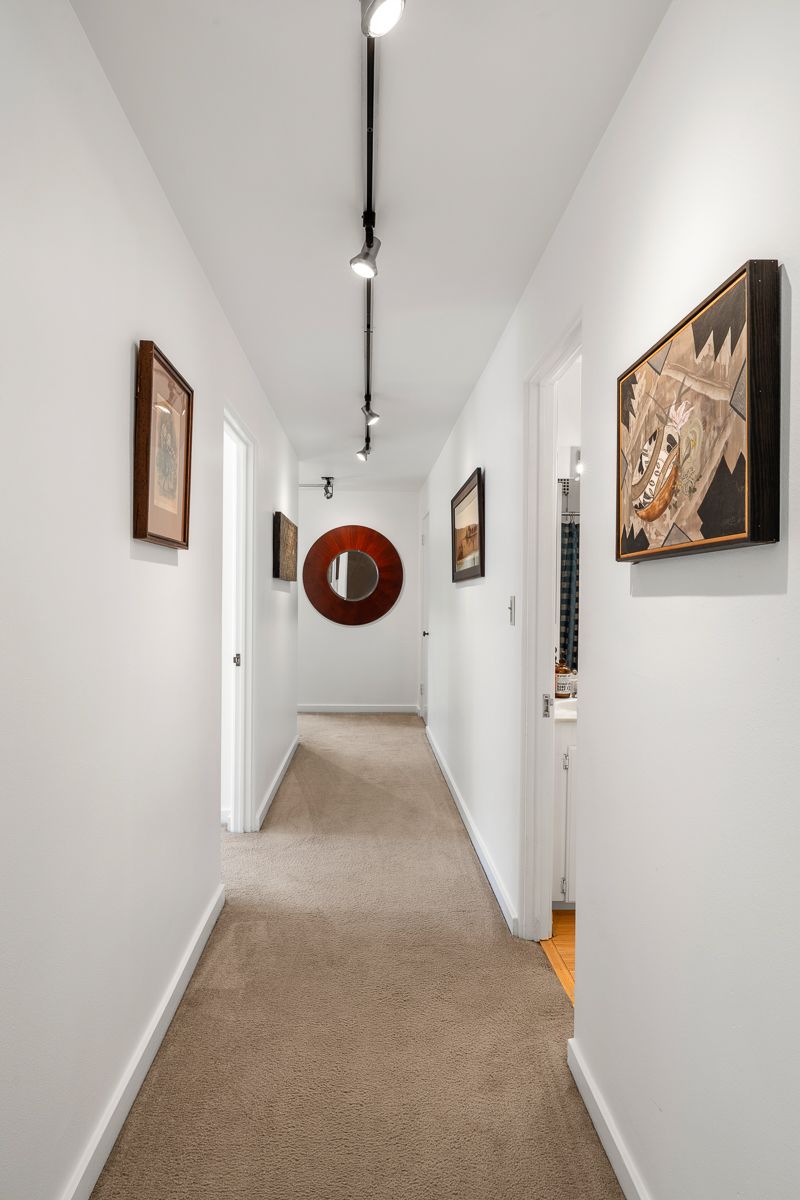 White walls await your own art display wall