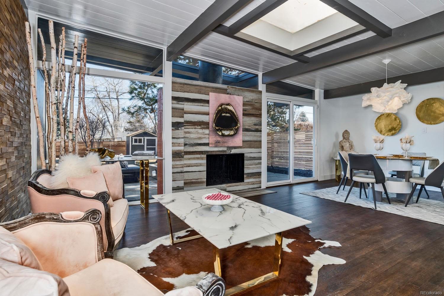 Mid Century Modern Living Denver