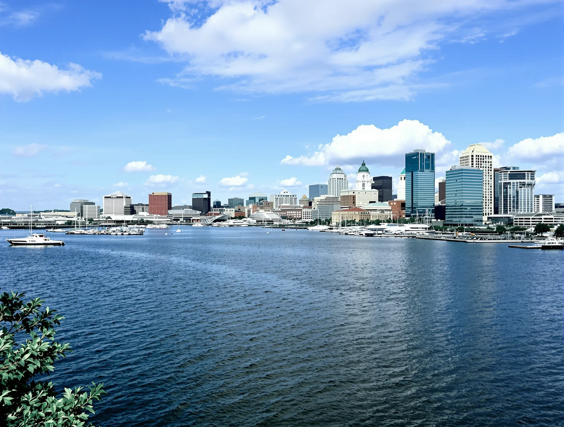 Baltimore harbor view