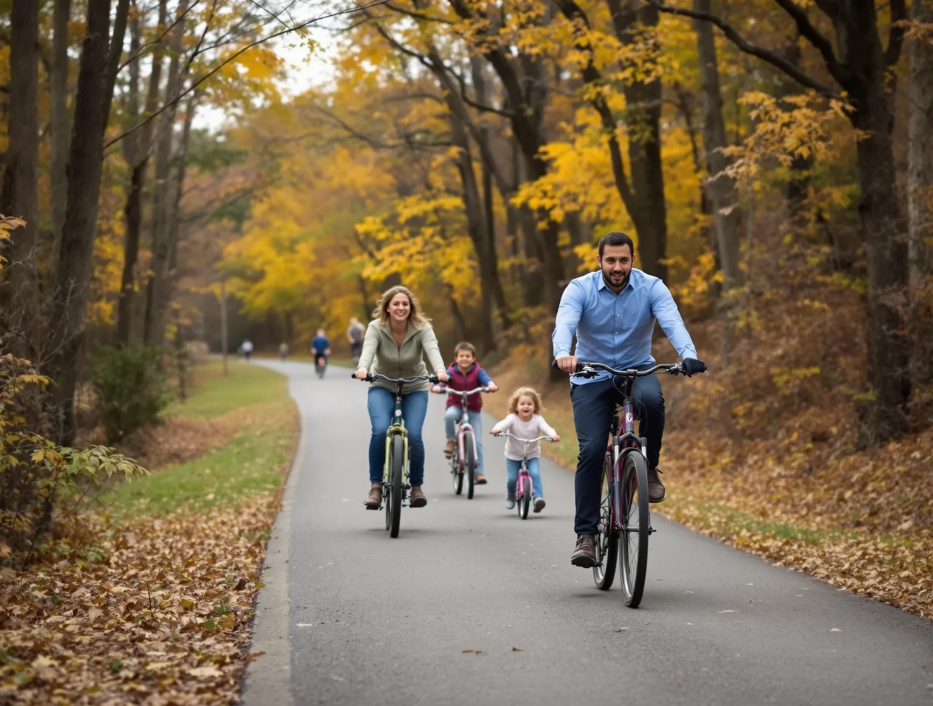 Biking in Columbia