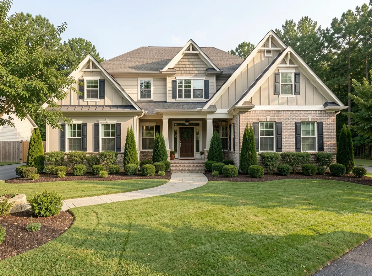 Home exterior in Smyrna neighborhood