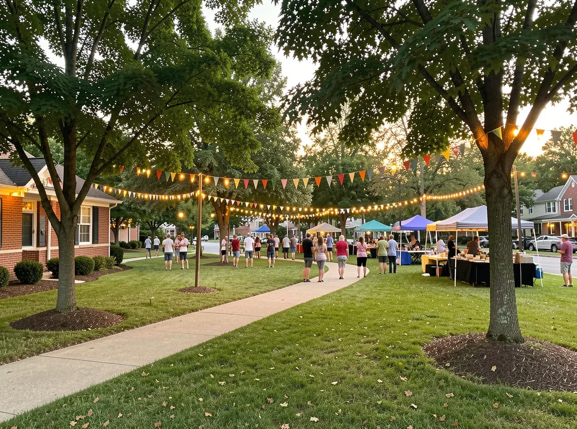 Community green space in Smyrna