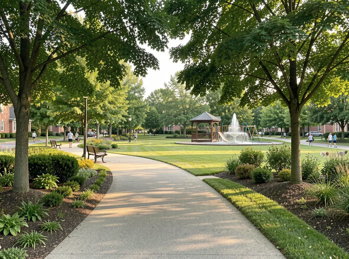 Park setting in Clemmons