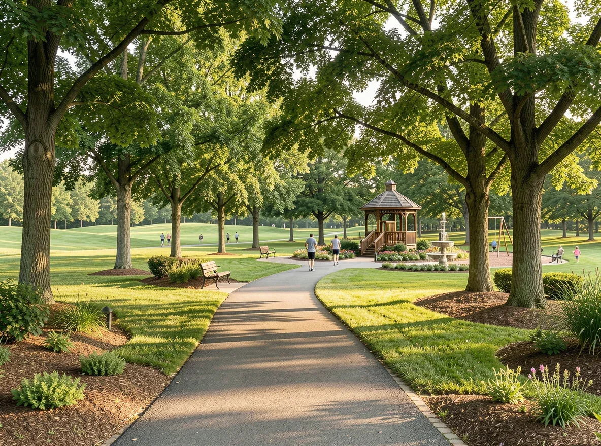 Triad park trail and outdoor recreation scene