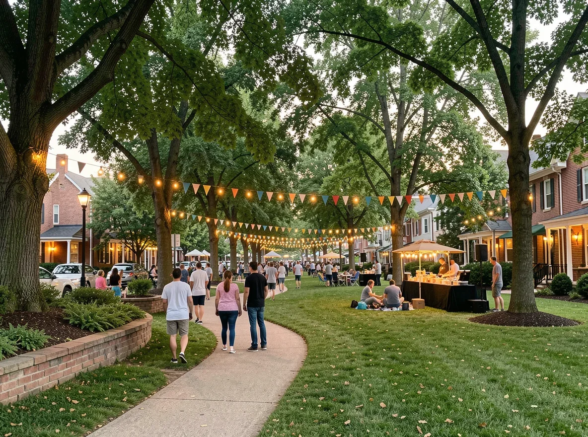 Community green space in the Triad