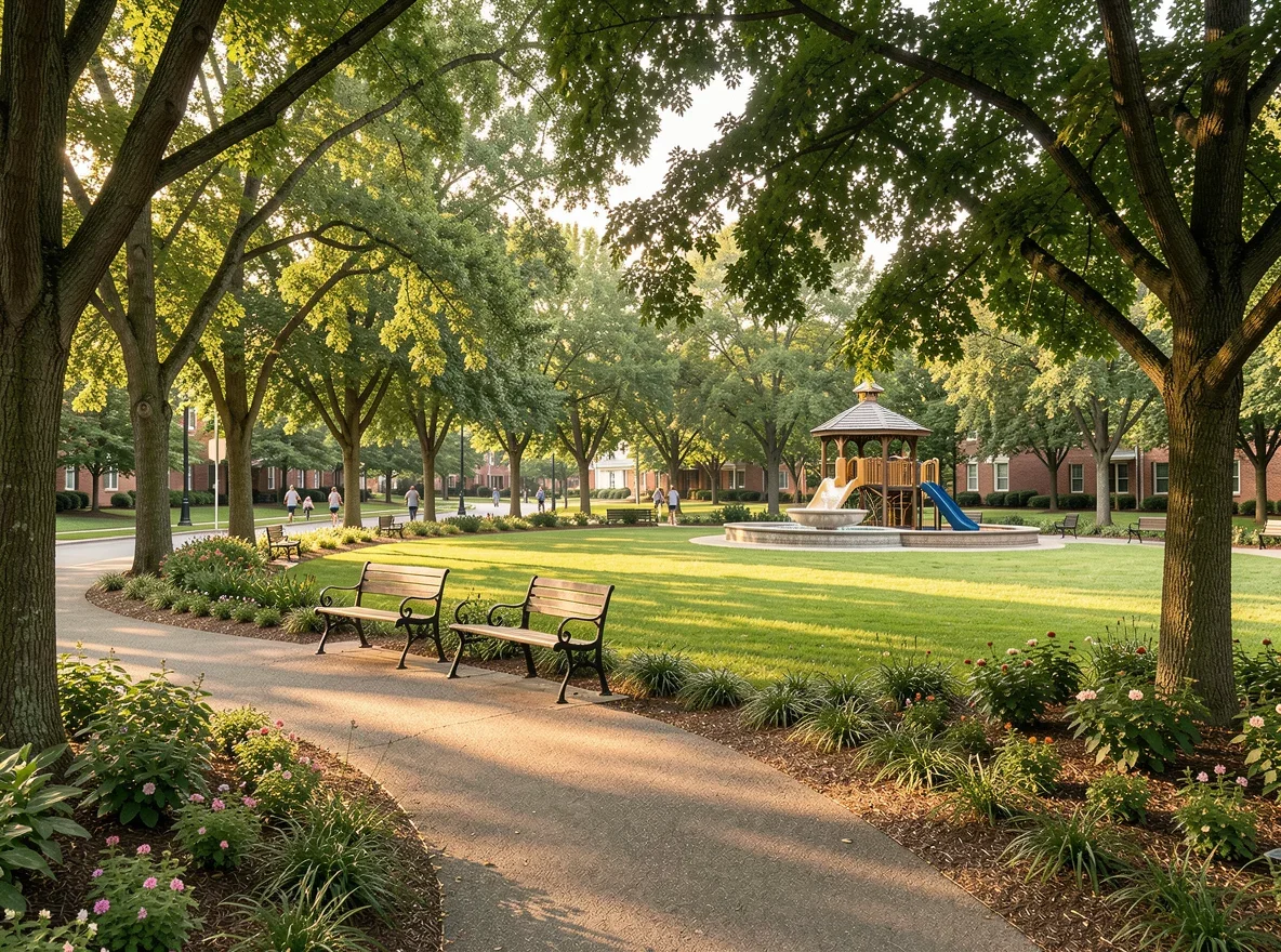 Neighborhood park in the Triad