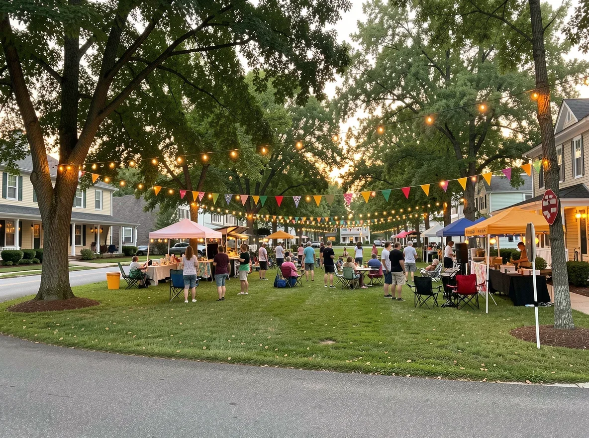Community atmosphere in Kernersville