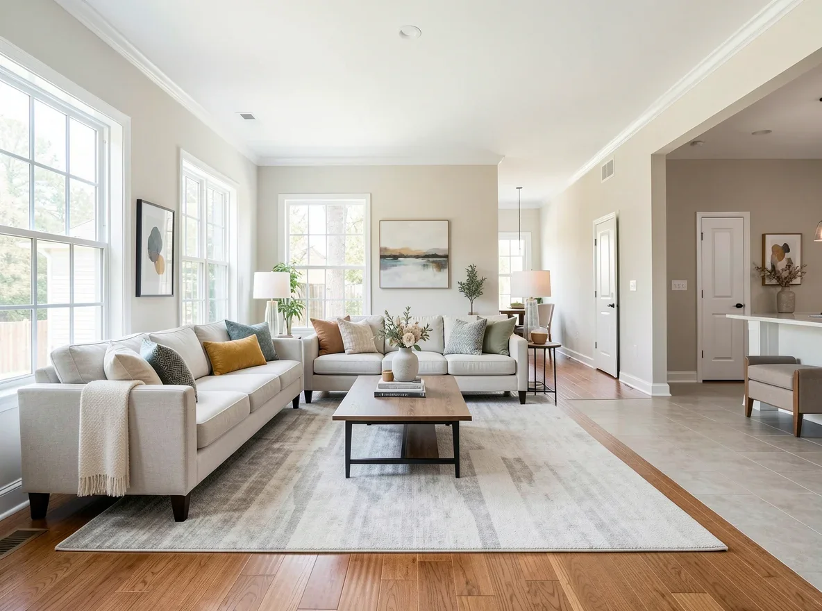 Bright Triad home interior