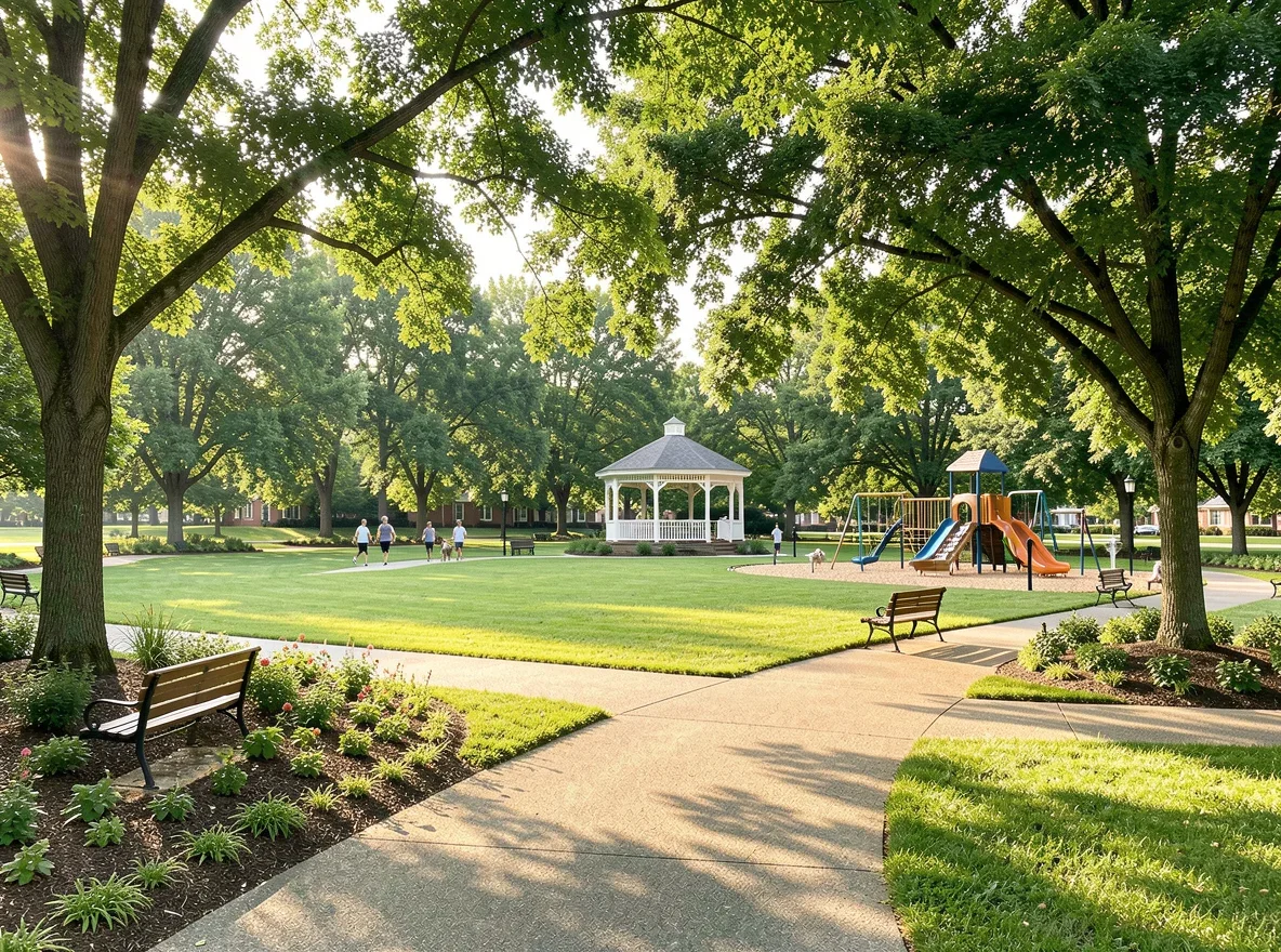 Lewisville park and green space