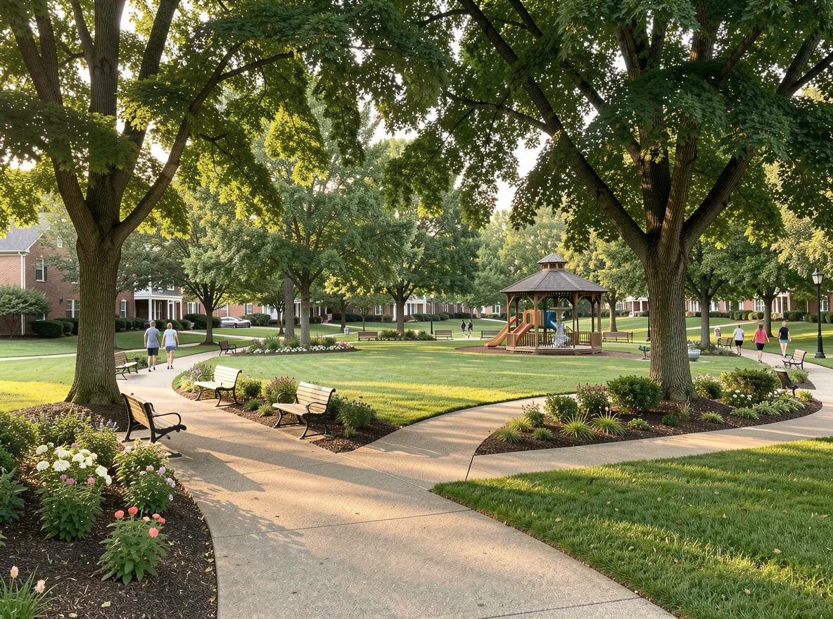 Neighborhood park in Winston-Salem