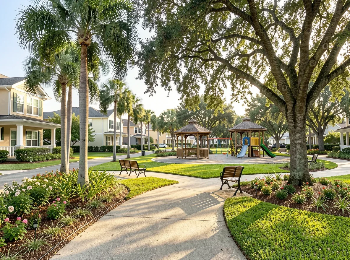 Residential neighborhood in Delray Beach
