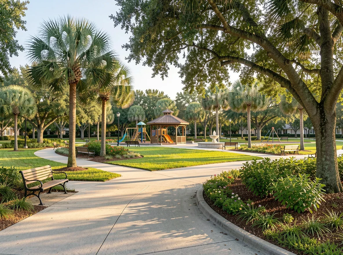 Outdoor recreation and park amenities in Pembroke Pines