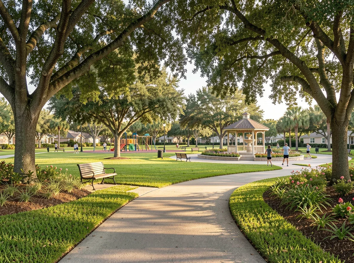 Outdoor recreation in Coral Springs park setting
