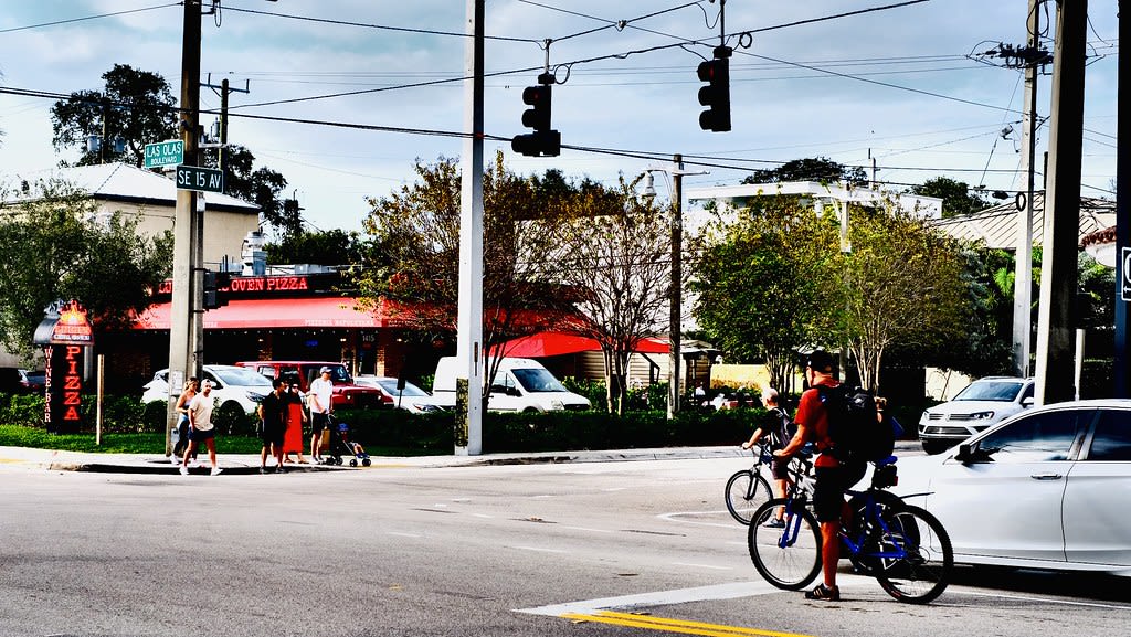 Las Olas Boulevard streetscape in Fort Lauderdale