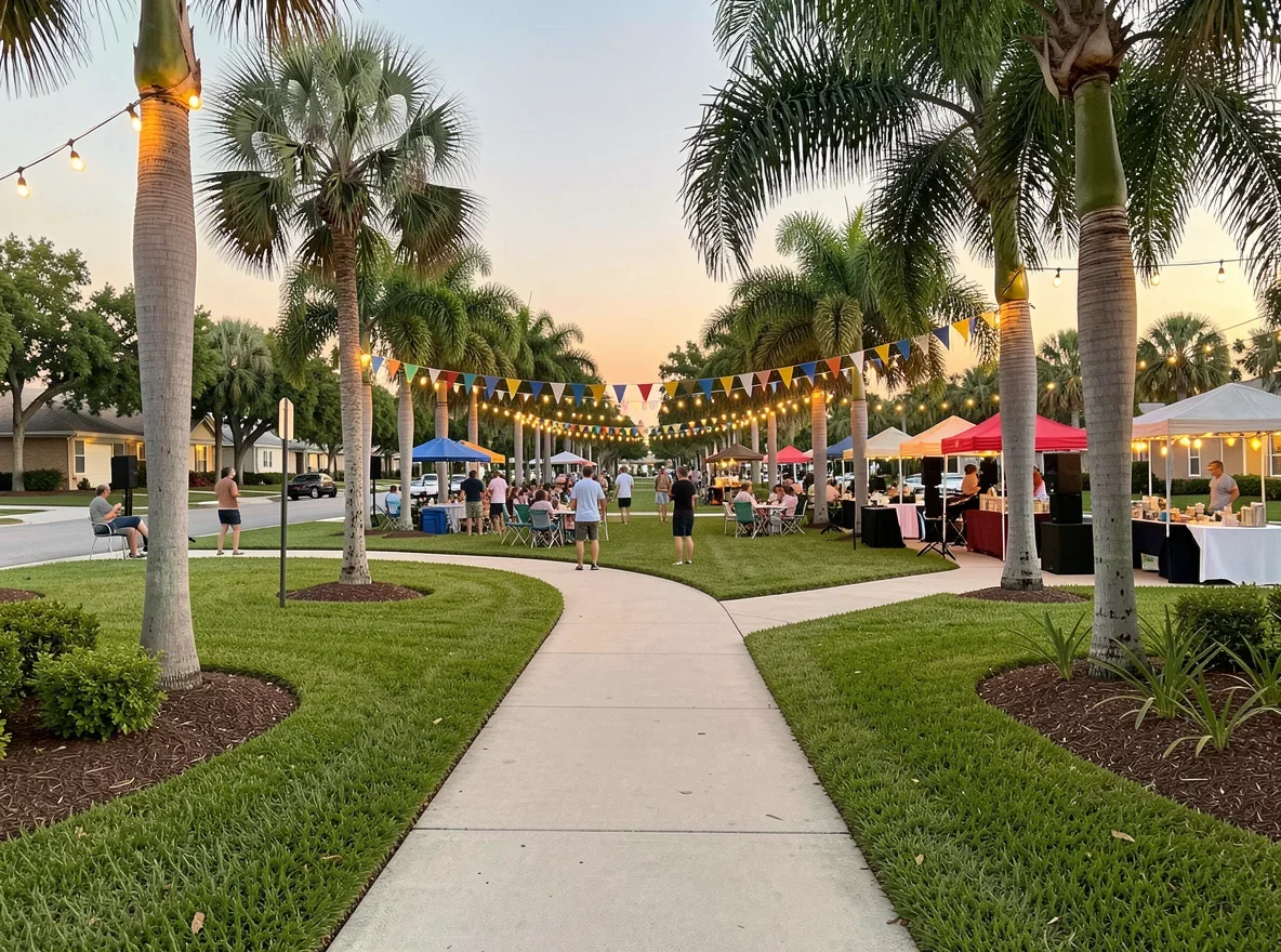 Community setting in Davie