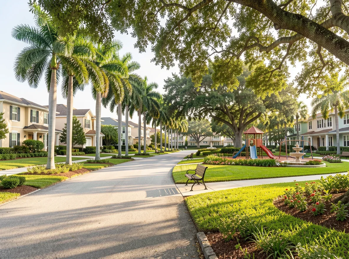 Residential neighborhood in Fort Lauderdale