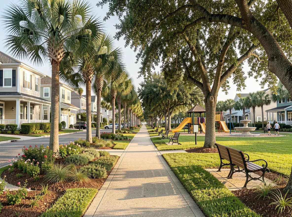 Residential neighborhood in Boynton Beach