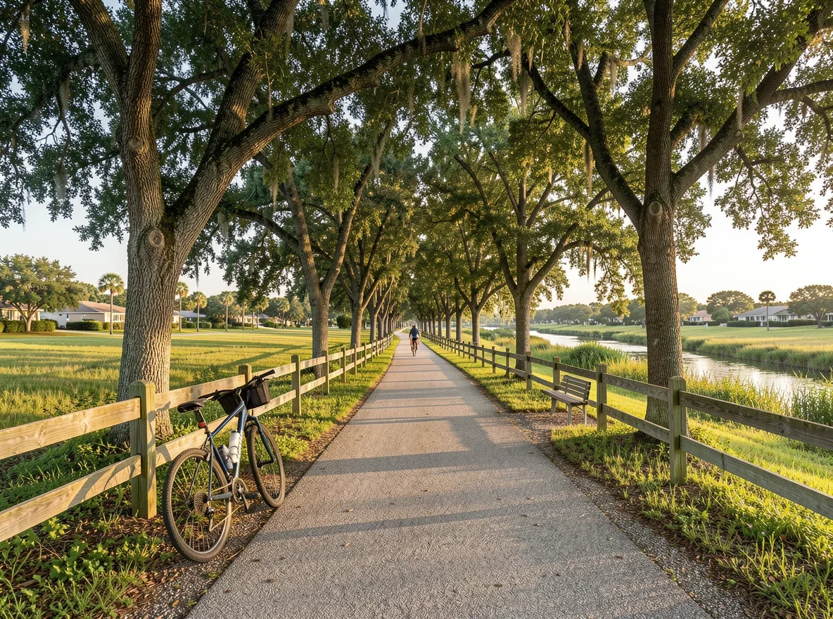 Outdoor recreation scene in Cooper City, Florida