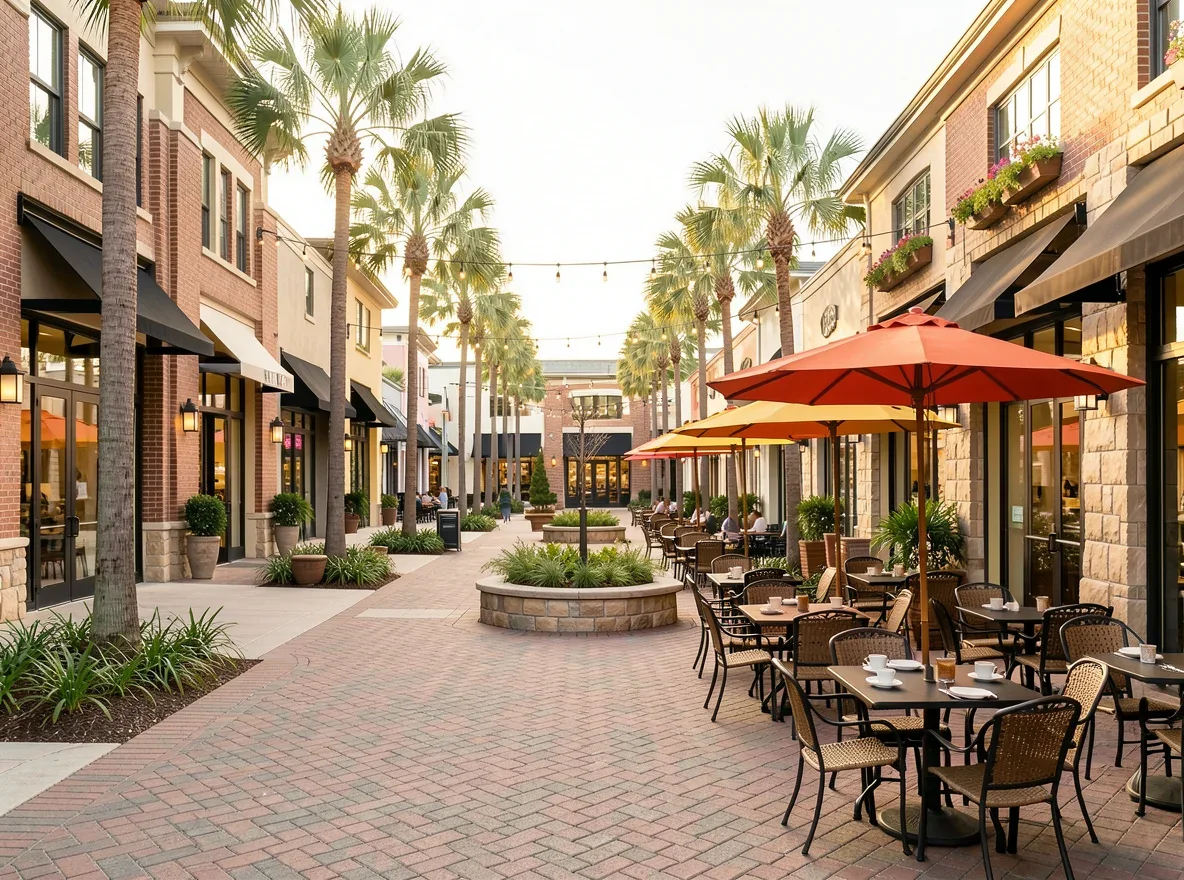 Promenade at Coconut Creek outdoor shopping and dining district