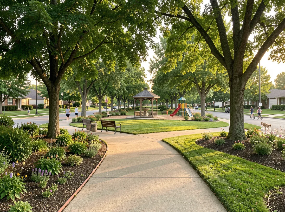 Neighborhood park in Wichita