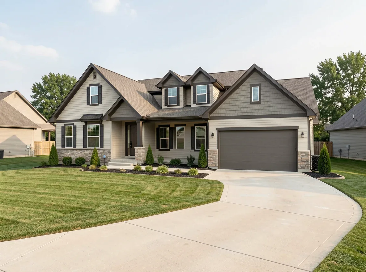 Spacious suburban home in the Wichita-area