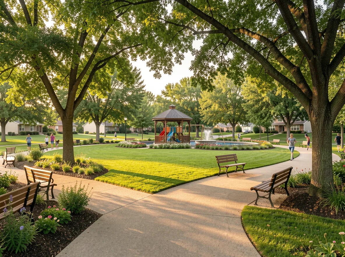 Neighborhood park in the Wichita metro area