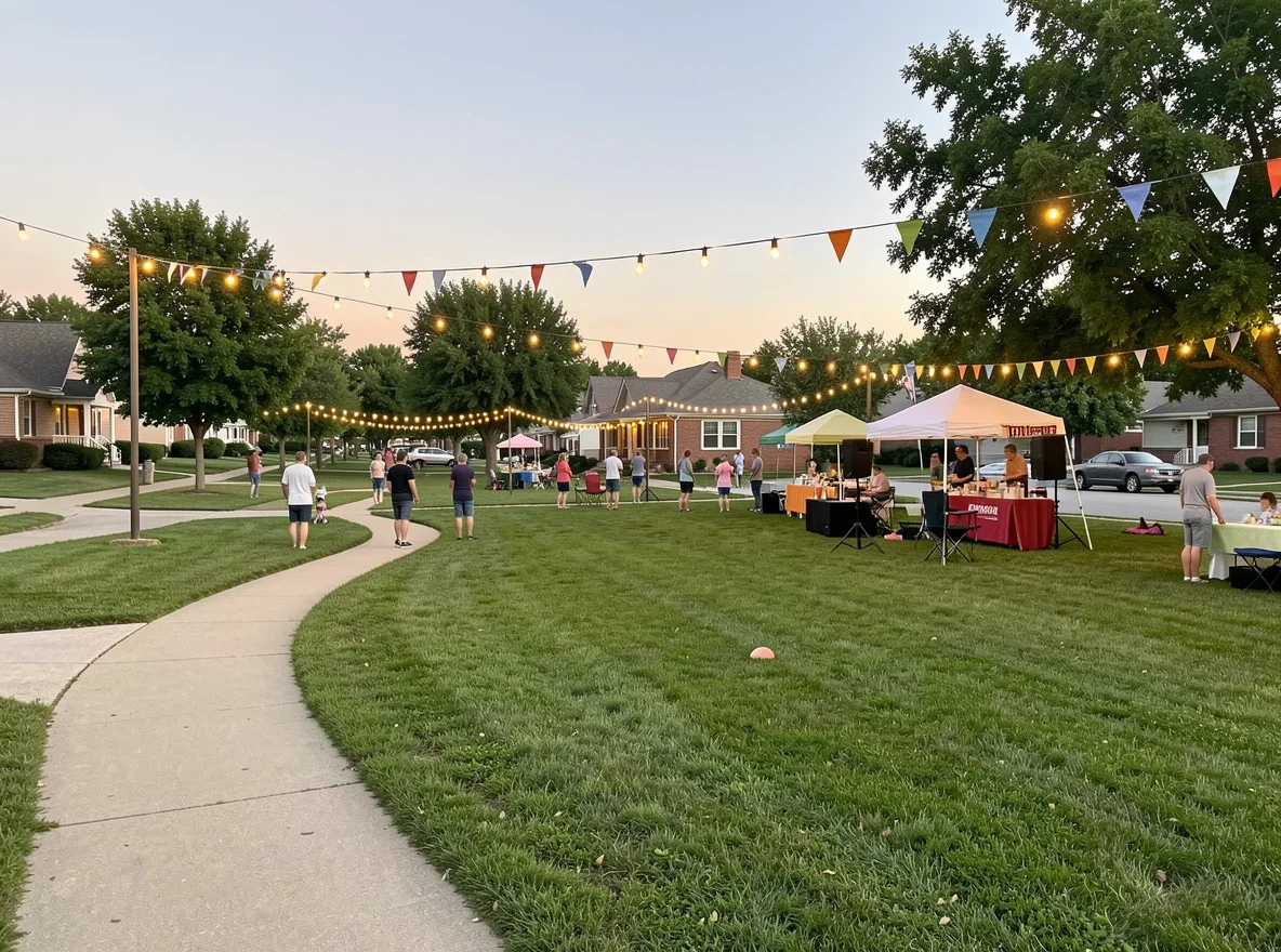 Community setting in a Wichita-area suburb