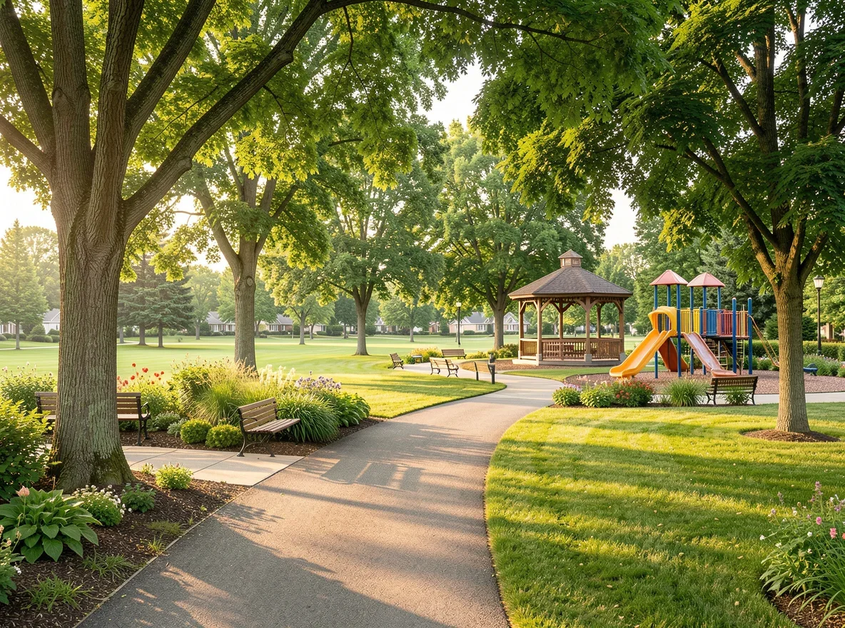 Minnetonka park and trail setting