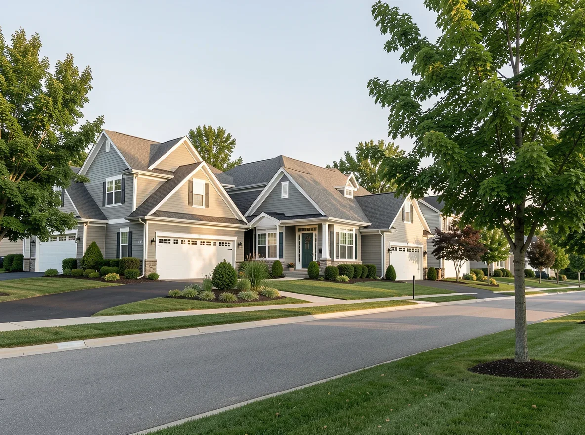 Established residential street in Eden Prairie