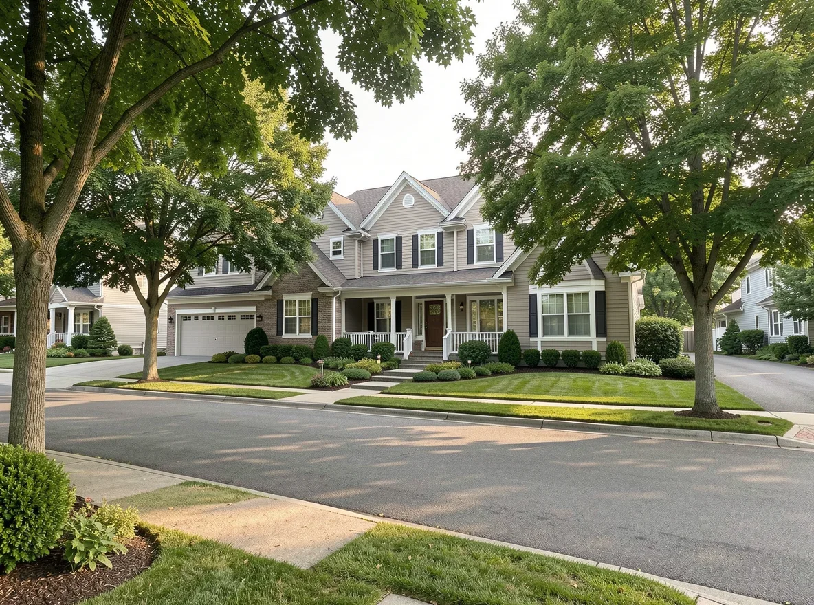Minnetonka neighborhood streetscape