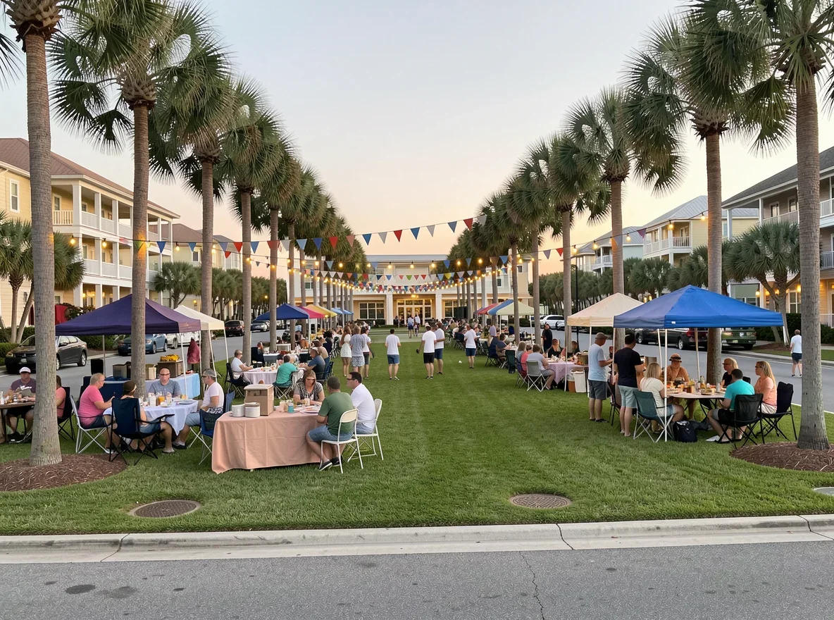 Community atmosphere in West Palm Beach