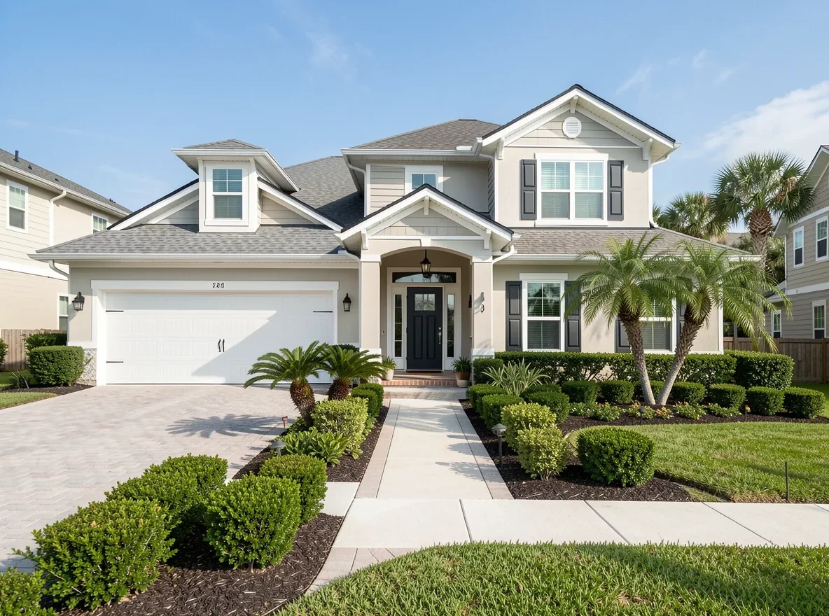 Prepared home exterior in Boynton Beach