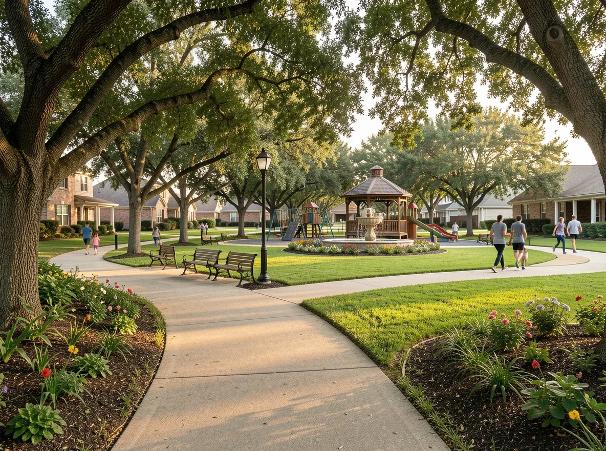 Neighborhood park in Spring Texas