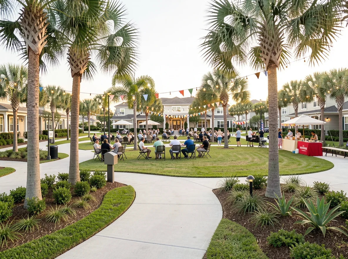 Community setting in Lakewood Ranch