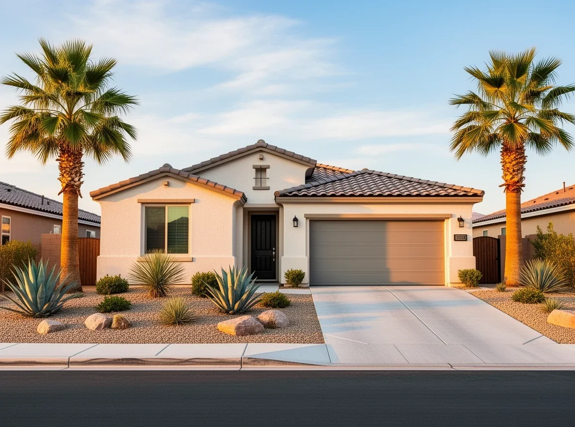 Well-kept single-story home exterior in Spring Valley