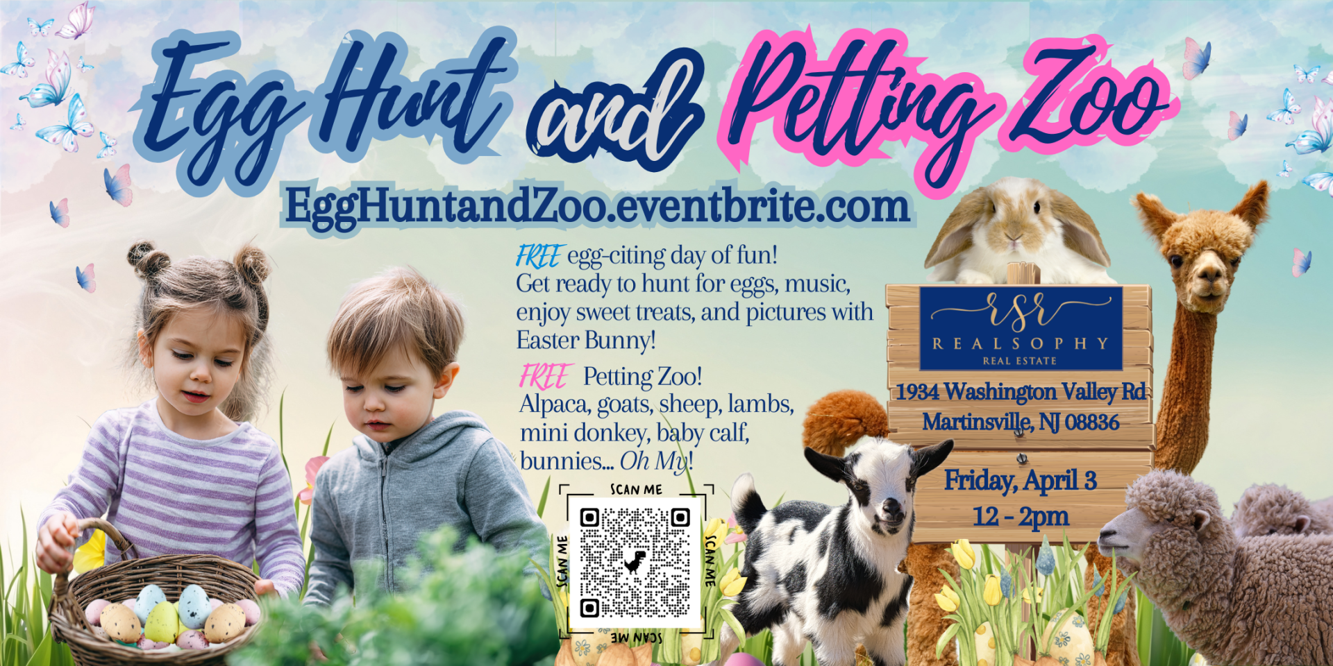 Egg Hunt and Petting Zoo