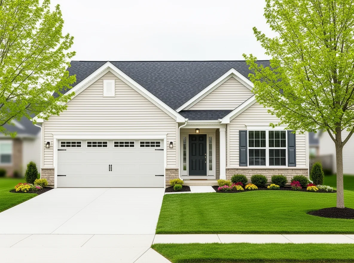Well-maintained home exterior with strong curb appeal