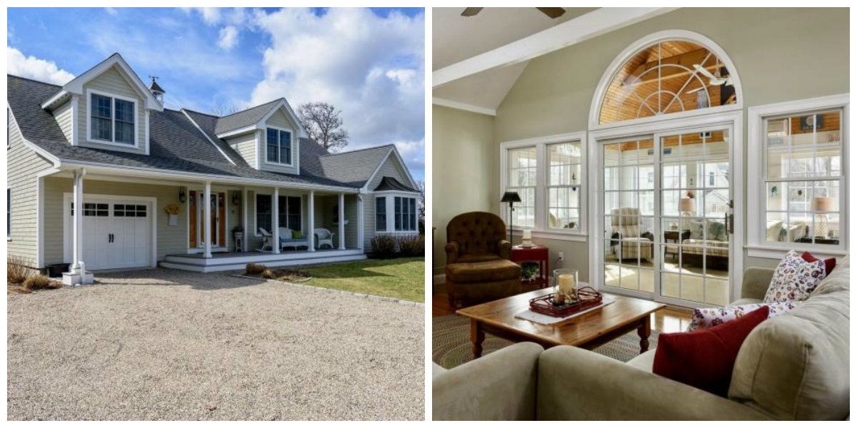 2 images of 87 Taunton Road in Dennis Cape Cod MA