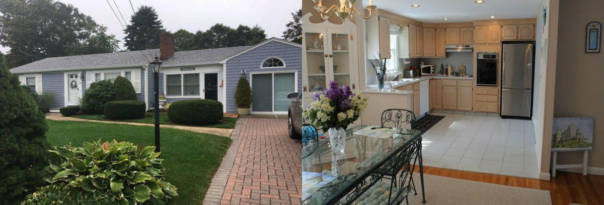 2 images of 25 Sachem Path in West Yarmouth, Cape Cod MA