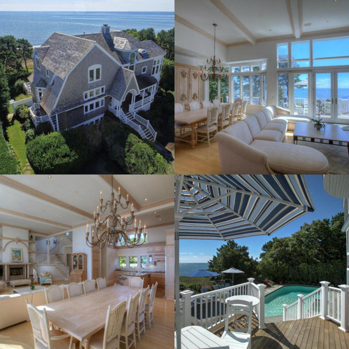 4 images of 27 Ocean Bluff Drive in Mashpee in Cape Cod MA
